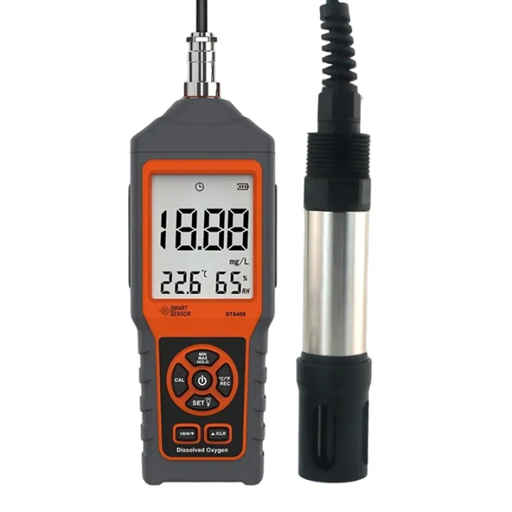 [yye store]Dissolved Oxygen Tester Portable DO Meter for Aquaculture ...