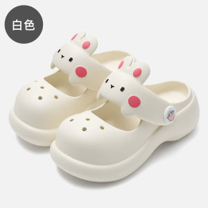 [Free Shipping] Cute Cartoon Clogs Thick-Soled Stylish Cat-Themed Sandals Beach Clogs WomenS Shoes