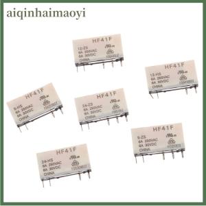 aiqinhaimaoyi HF41F-24-ZS HF41F-12-ZS HF41F-5-ZS HF41F-5-HS HF41F-12-HS HF41F-24-HS Industrial Relay Subminiature Power Relay 41F HF41F
