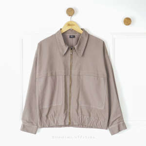 Ghanimi - Everly Jacket / Jaket polos / Jaket casual formal / outer polos / jaket motor