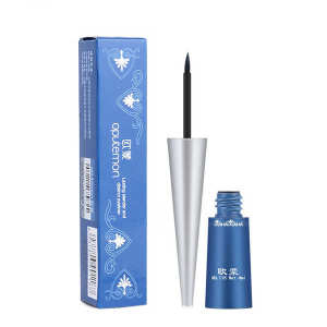 ♬Oumeng liquid eyeliner women#39s waterproof genuine goods long-lasting non-blooming hard soft head fine soft hair bottled liquid eyeliner smooth✲