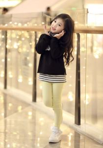 4-12T Legging Anak Perempuan Premium / Jegginh Celana Panjang Cotton Strecth