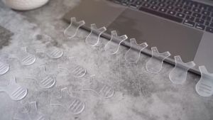 60 Pcs Y Shape Lash Lift Brush Eyelash Y Comb Tool Eyelash Perm Applicator Extension Grafting Combs Reusable Plastic Salon Home Use