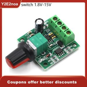 【Y2E2noa】 PWM DC Motor Governor 2A 3A 5A 10A 90W Speed Control Switch Switch Function 1803BK 1203BK Adjustable Module Switch Function
