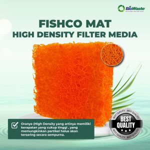 FishCO Mat Hi-Density Media Filter/Biru/japmat Kolam 200x100 Premium