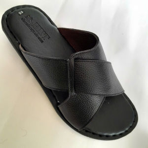 Dép Nam Cỡ Lớn Dép Nam Big Size 44 45 46 47 48 Da Bò Thật Cao Cấp HKT Shop DN685