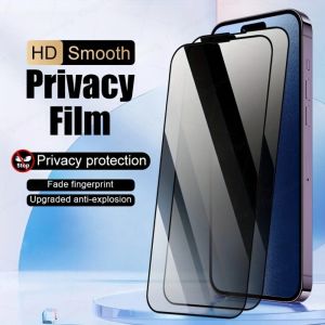 Full Cover Privacy Tempered Glass For OPPO A5 Pro A3x A3 A18 A38 A79 A78 A58 A60 A77s A17 F9 F11 Pro A74 A54 A55 A33 A91 A95 A76 A96 A17k A5S A12 A3S A15s A5 A9 2020 5G Anti Spy Screen Protector