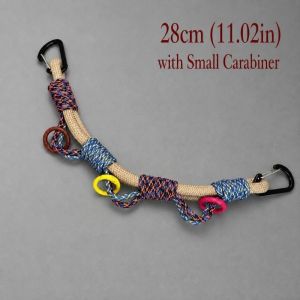 NEXTYOO Đầy màu sắc Dây đeo mở rộng ba lô Di động Chịu tải nặng Móc treo dây Carabiner Chuyên nghiệp Chắc chắn Dây đeo đồ dùng ngoài trời Đi bộ đường dài và cắm trại