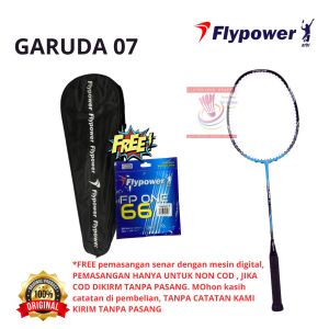 RAKET FLYPOWER BADMINTON BULUTANGKIS FLYPOWER GARUDA 07 GARUDA 7 ORIGINAL