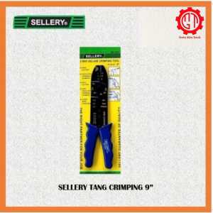 5 Way Deluxe Crimping Tool 9 Inch Sellery U.S.A. / Tang Crimping 5in1 Skun Pengupas Pemotong Kabel
