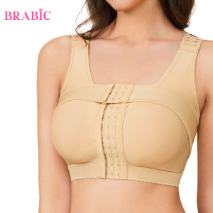 🔥SALE🔥 【ของแจกฟรี】ซื้อและรับของขวัญฟรี Brabic Doctor Support Bra ซัพพอร์ตบรา บราหลังศัลยกรรม ยกกระชับหน้าอก เทคโนโลยีเพื่อสุขภาพ บราหลังผ่าตัด บราตะขอหน้า ขนาด S-3XL