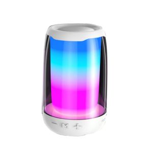 【CYT】New PULSE 4 Mini Bluetooth Speaker Colorful Light Portable Wireless Speaker with LED Surround