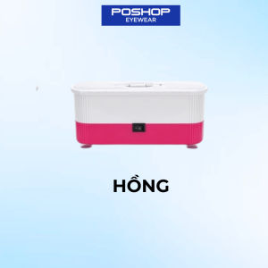 Máy làm sạch siêu âm mini đa năng Poshop – Rửa kính trang sức vòng cổ nhanh chóng sạch sâu