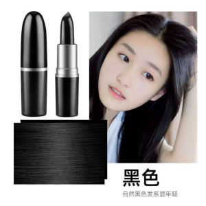 One-Time Hair dye Instant Gray Root Coverage Hair Color Modify Cream Stick Temporary Cover Up White Hair Colour Dye 3.8g