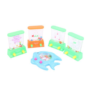 QUANSEN Fish Ring Toss Game Water Ring Handheld Water Ring Game Handheld Fishing Toys