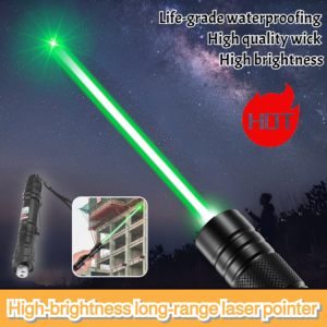 High power long range laser pointer/High Power Long Range Laser Pointer USB Charging Laser Pointer Construction Site Teaching Demonstration High-Power Strong Light Long-Ranger/Laser Pen Set With Strong Green Laser Flashlight