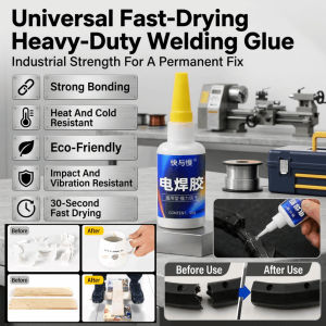 High-Strength Welding Adhesive Oily Glue Universal Waterproof Quick-Drying Super Adhesive Suitable For Resin Ceramics Metal Glass Plastic