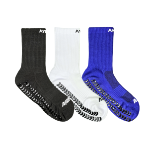 Kaos Kaki Anti Slip Ayres Aquila Paket 3 Pasang Kaoskaki Olahraga Futsal Sepakbola Joging Voli All Size