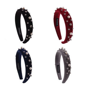 Bắt mắt Headband đạo cụ chụp ảnh vui vẻ Headband bên Blingbling karaoke tóc hóa trang Hoop Jeweled mũ nón