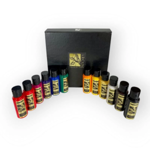 Arcus Professional Colours High-Pigment Acrylic Paints - 1 Set/12colors 30ml.