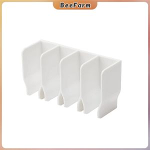 BF Punch‑Free Wall Mount Tube Holder Toothpaste Facial Cleanser Storage Rack Bathroom Accessories