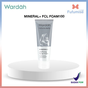 WARDAH Nature Daily Witch Hazel Purifying MoistGel 40ml | Mineral+ Facial Foam Clay Mask (BPOM)