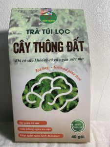 Trà cây thông đất túi lọc (hộp 40 gói) trà túi lọc cây thông đất tăng cường trí nhớ ngủ ngon khắc phục chứng lãng trí hay quên