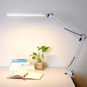 🔥FREESHIP🔥 Đèn led kẹp bàn 12w cỡ lớn cắm USB dùng cho đọc sách trang điểm
