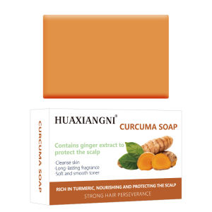 Deep Cleansing Turmeric Whitening Soap Brightening Moisturizing Wash For Dark Spots Turmeric Skin Soap