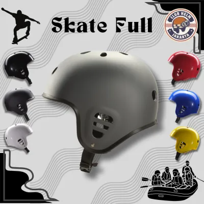 Helm Skate Full Sepeda Genio BMX / Arung Jeram / Out Bound / ATV / Flying Fox / Skate Board / Rafting