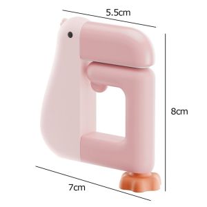 Có Thể Điều Chỉnh Hình Vịt Móc Kawaii Có Thể Tháo Rời Để Bàn Bên Móc Treo Ba Lô Túi Đi Học Móc Treo Túi Xách-ESTLA