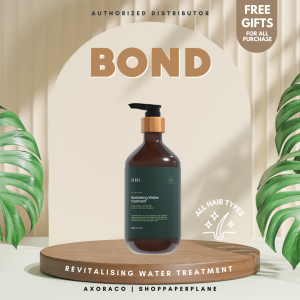 [COLLEET] BOND Haircare Series Botanical Fortifying Shampoo | Revitalizing Water Treatment 400ml | Reduce Hair Loss