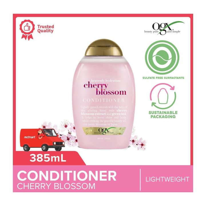 OGX Heavenly Hydration Cherry Blossom Conditioner 385 ML | Lazada Singapore