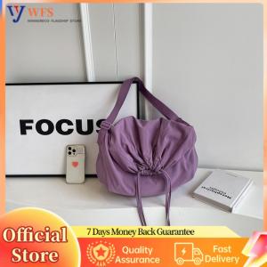 【Flagship】Womens Versatile Sling Bag with Drawstring Closure and Adjustable Shoulder Strap Ideal for Travel Work and Casual Events in Multiple Colors