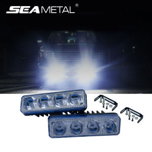 SEAMETAL Car Daytime Running Lights Super Bright Led Spotlight Universal Auto Fog Light