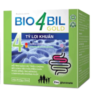 Men Vi Sinh Bio 4 Bil Gold - Hỗ Trợ Bổ Sung Lợi Khuẩn hệ tiêu hóa  đường ruột khỏe mạnh -MKPMC