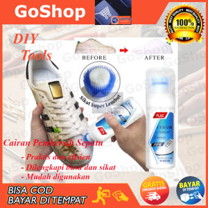 GoShop Semir Pembersih dan Pemutih Sepatu Warna Putih 100ml Semir Pembersih Sneakers Shoe Cleaner