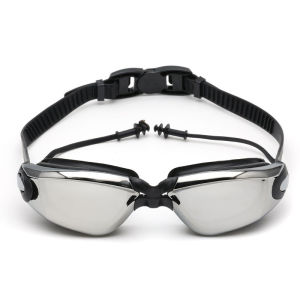 Electroplating Anti-fog Swimming Goggles UV Protection HD Adjustable for Men Women