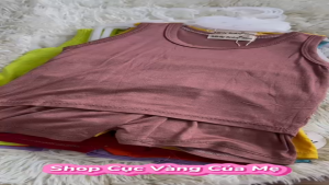 Bộ Ba Lỗ Thun Lạnh Sọc Cho Bé Bộ Thun Lạnh Ba Lỗ Cho Bé Trai Và Bé Gái Từ 6kg Đến 16kg - Shop Cục Vàng Của Mẹ [127]