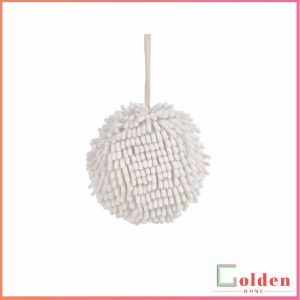 Golden  ผ้าเช็ดมือ ผ้าไมโครไฟเบอร์ แบบตัวหนอน นุ่มดูดซับน้ำได้ดี ผ้าเช็ดมือทรงกลม towels