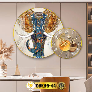 Đồng Hồ Treo Tường Kim Trôi Quà Tân Gia Decor Trang Trí Nhà Cửa Phòng Khách ĐHKHĐ-03