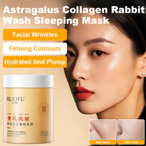 【Wash-free】100g Firming Anti-Wrinkle Mask Hydrating  Collagen Astragalus AntiAging Sleeping Mask