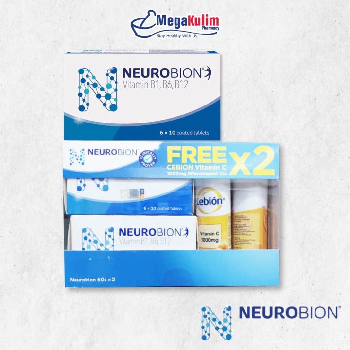 Neurobion 60 Tab 2x60tab Lazada