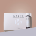 HOSOKU Collagen Elixir – Blueberry Beauty Drink for Glowing Skin, Hair & Nails (8 Bottles x 50ml). 