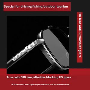 LunaShine | แว่นตากันแดดแว่นตากันแดดสำหรับขับรถตกปลาป้องกันรังสียูวีแว่นตา Crowe ทันสมัย