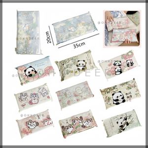 OHHDEER  Bantal Ais Sejuk Comel PVC Crystalline Cooling Pillow | Cute Cartoon Ice Cooling Nap Pillow