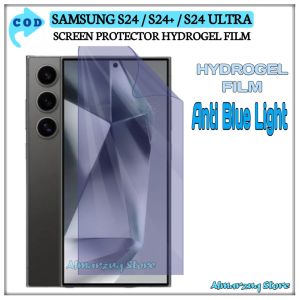 Anti Gores Hydrogel Film Samsung S24 S24+ S24 Ultra Screen Protector HP Anti Spy Anti Blue AntiGlare