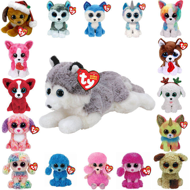 Ty toys husky clearance dog