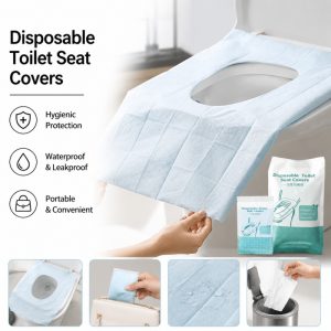 10/50pcs Disposable Toilet Seat Covers Individually Wrapped Waterproof Travel Toilet Seat Covers