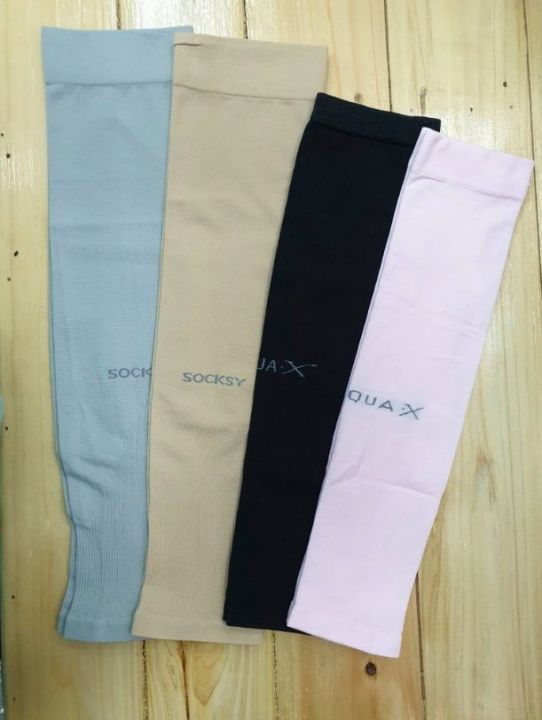 Socksy ปลอกแขนกันแดด เนื้อบางกระชับ ไม่รัด